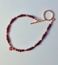 Garnet Gemstone Bracelet, January Birthday, Anniversary, Gift For Her, Capricorn - Image 6