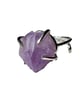 Amethyst Ring Adjustable Crystal Point Sterling Silver Jewellery Gift Healing - Image 7