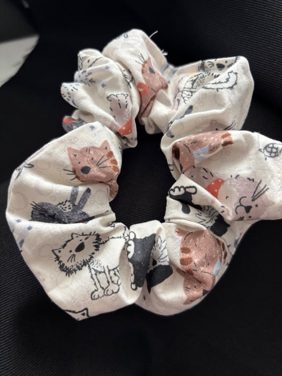 Handmade hair scrunchies 