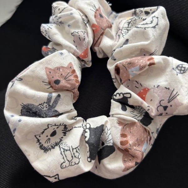 Handmade hair scrunchies 