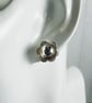 Sterling Silver Flower Stud Earrings - Image 7