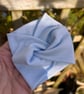 Pale blue twist fabric cuff bracelet  - Image 2