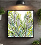Calm Green Tea Tree Art Print - Watercolour - Botanical - Nature - Unframed 