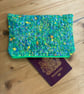 Klimt Pears Design Quilted Fabric Organiser Pouch  - Image 7