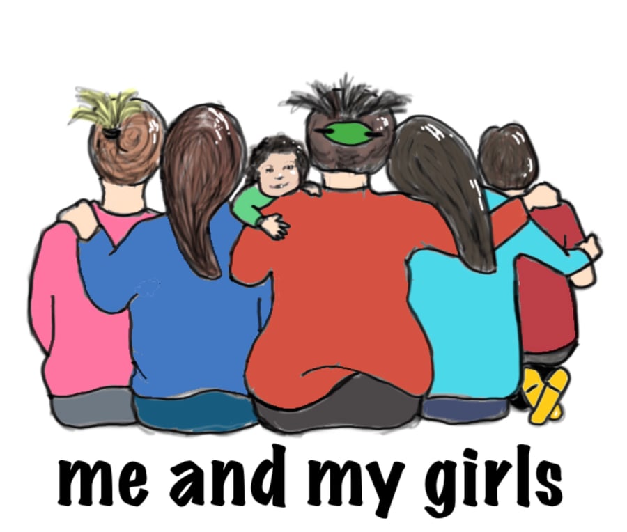 Quirky portraits to order as a digital file for you to print and frame. 