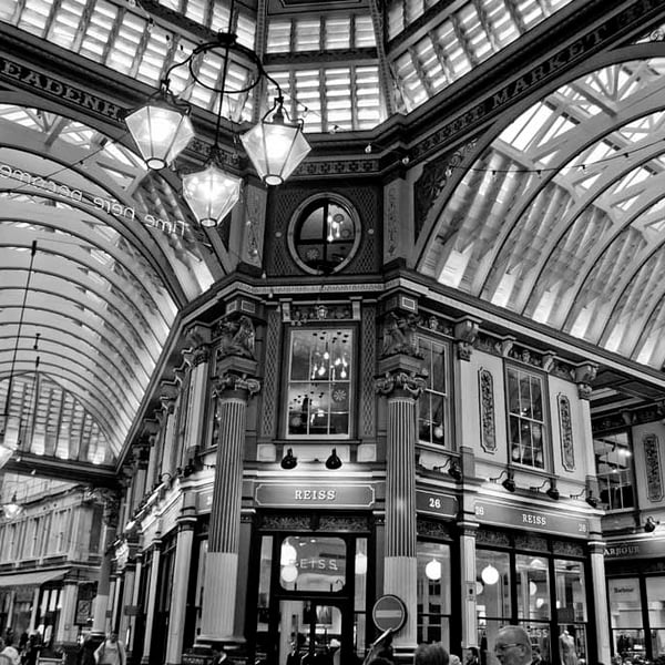 Leadenhall Market City of London England Photograph Print