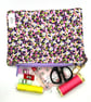 Purse, Large purse, Quilted bag, mini makeup bag, mini sewing kit bag - Image 3