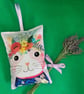 Lavender Bags Floral Cat design