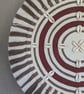Ijikijolo - Fibre Wall Art - Concentric Circle Design - One of a Kind - Image 3