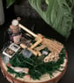 Witch diorama, Halloween witchy scene  - Image 2