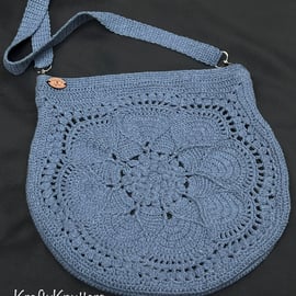 Handmade Crochet Shoulder, Crossbody Bag