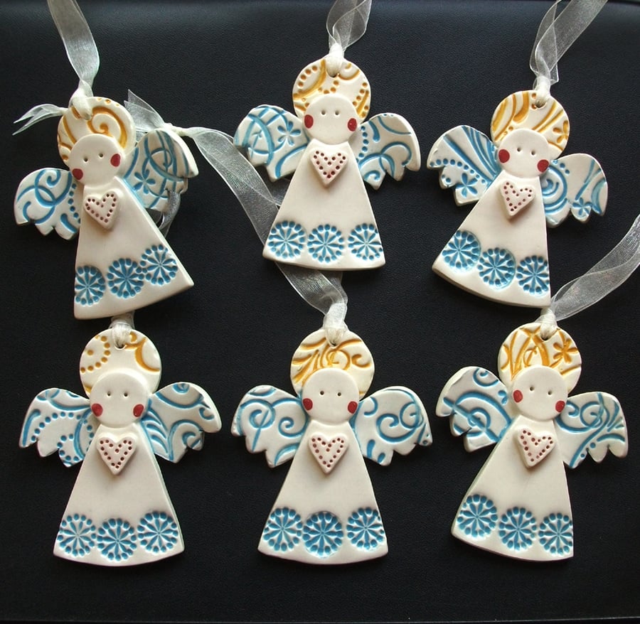 Ceramic Christmas Angel