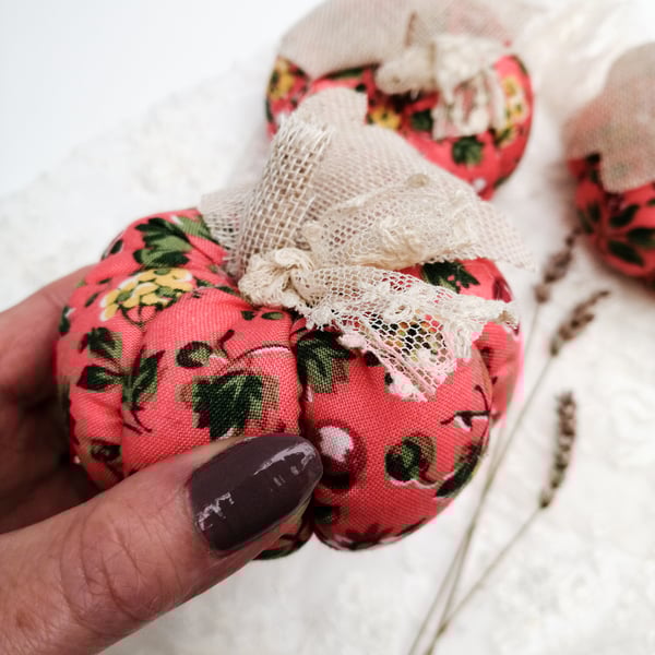 Wild Cherry Pumpkin Decoration 