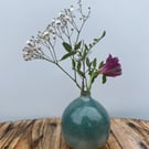 Stoneware stem vase