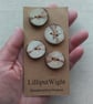 Custom Order - Set of Six Beachcombed Buttons - Image 2