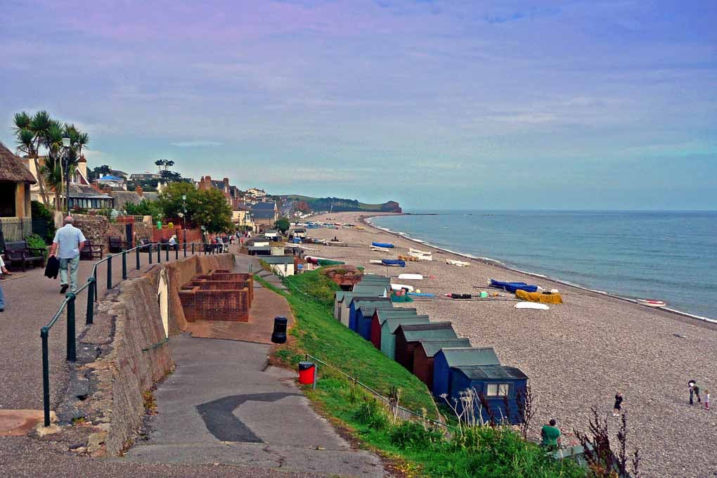 Budleigh Salterton Beach South Devon Photograph Print