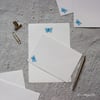 Butterfly Letter Writing Paper and Envelopes Hand Designed By CottageRts