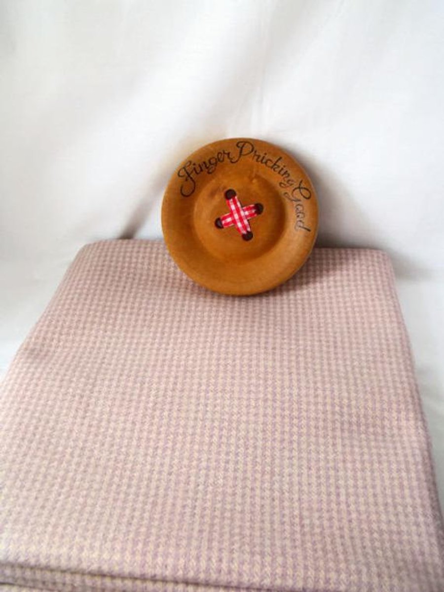 new Dunelm mills heather houndstooth wool blend... Folksy