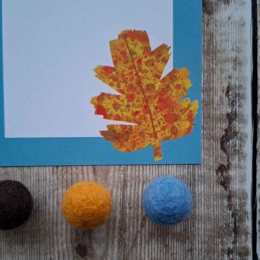 Autumn Leaves Gift Notes