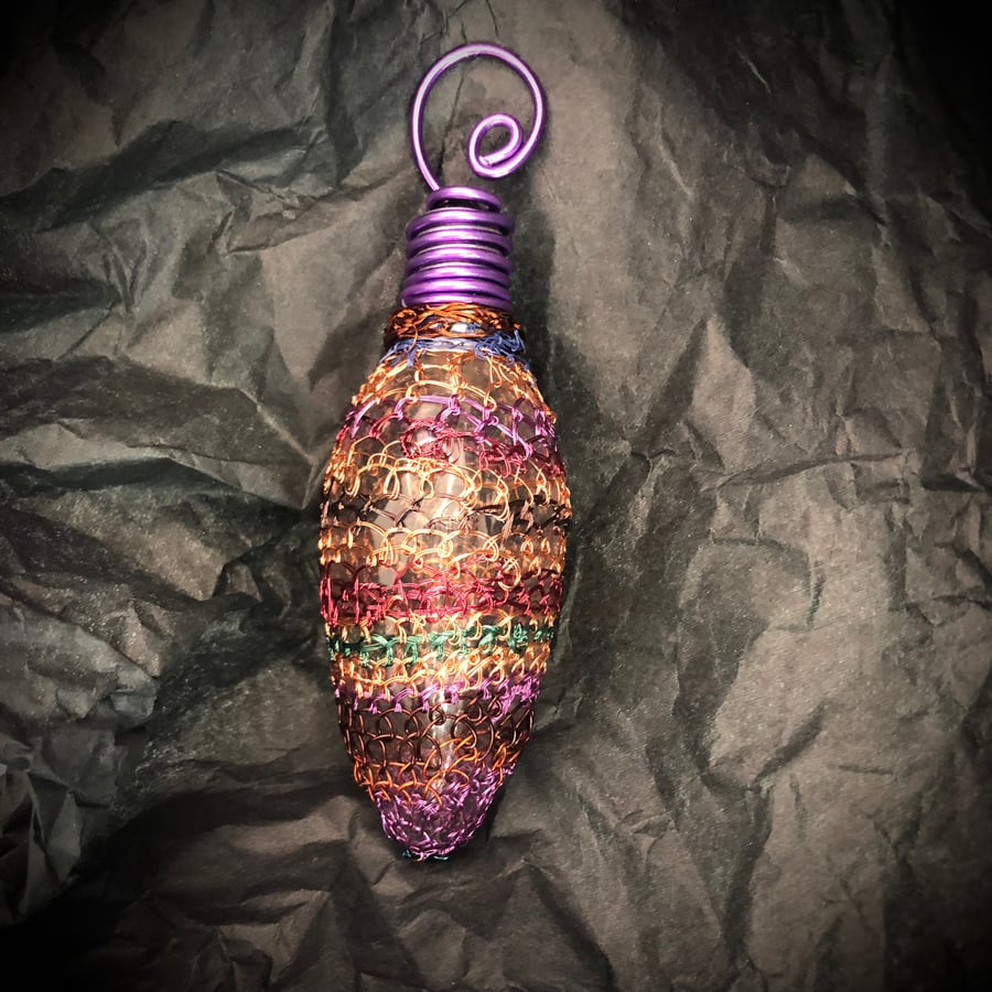 Christmas Lightbulb bauble