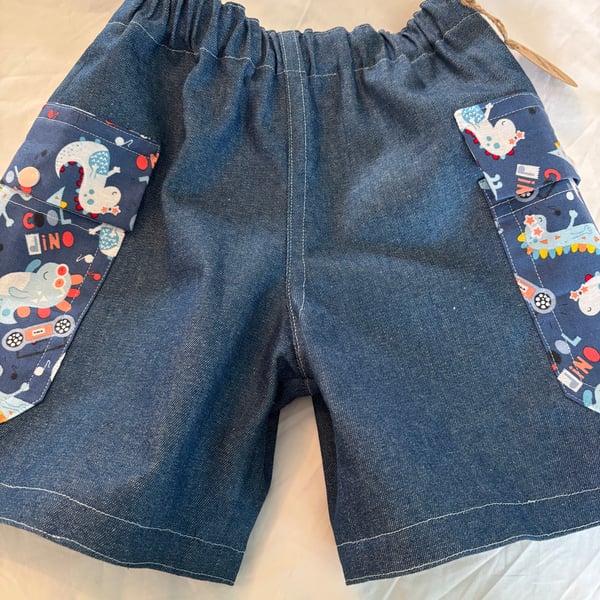 Dinosaur Cargo Shorts