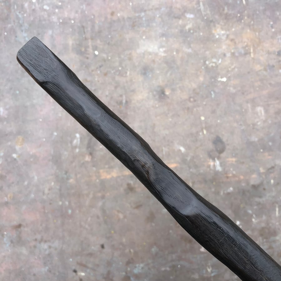 Bog Oak Pagan Wand