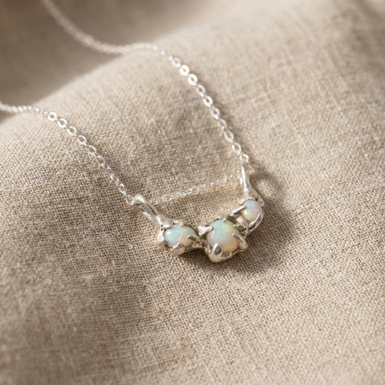 Handmade Sterling Silver Sardine Pendant Necklace – Lost Wax Cast Silver Charm