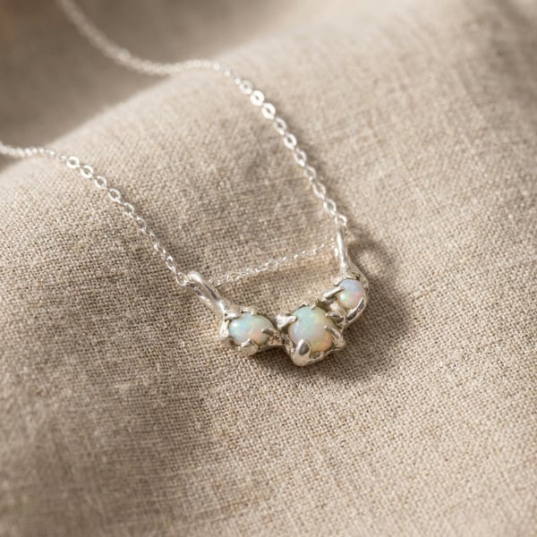 Handmade Sterling Silver Sardine Pendant Necklace – Lost Wax Cast Silver Charm