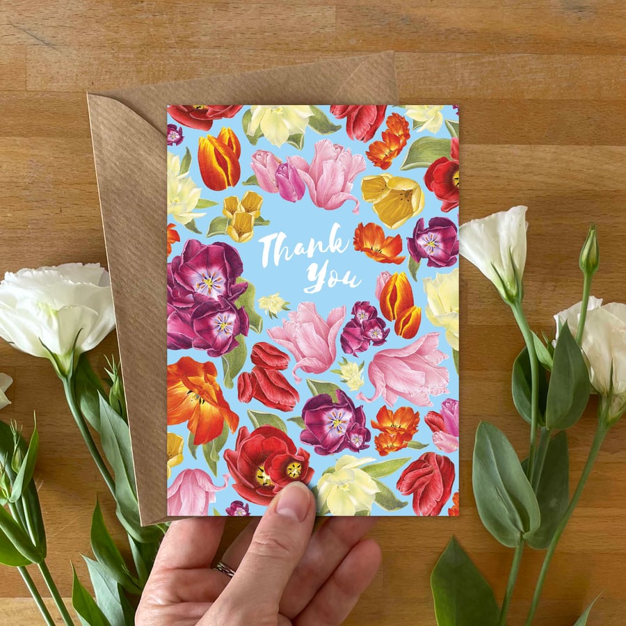 Tulip Thank You Card Pack
