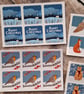 Christmas Set 2 Envelope Stickers Pack - 24 mini stickers - Image 3