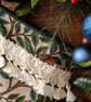 William Morris Christmas Stocking Kelmscott Tree Wine and Woad - Image 2