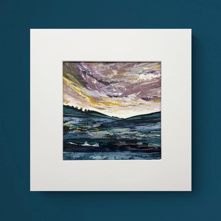 Original Seascape Painting - Let it be Wild