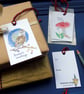 Christmas Bird Gift Tags Set of six - Image 5