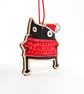 Black Cat Christmas decoration - Image 3