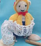 Hand Knitted Mouse - Barnaby