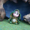 Tiny Gnome Maiden 'Bess' 1.5" OOAK Sculpt by Ann Galvin