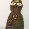 Cat shaped, Krazy Katz dried Lavender filled, hanging house decoration