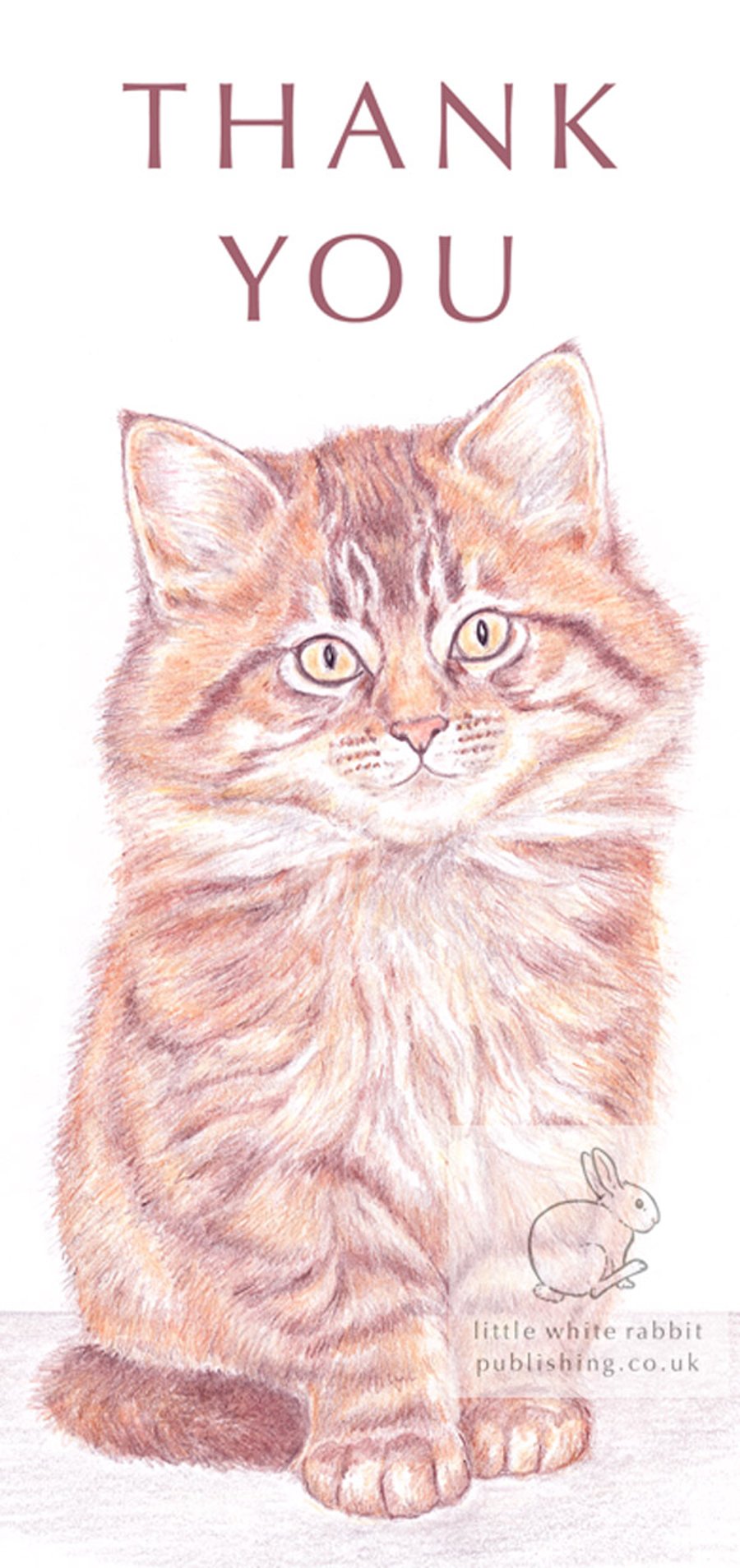 Moppet the Kitten -  Thank You Card