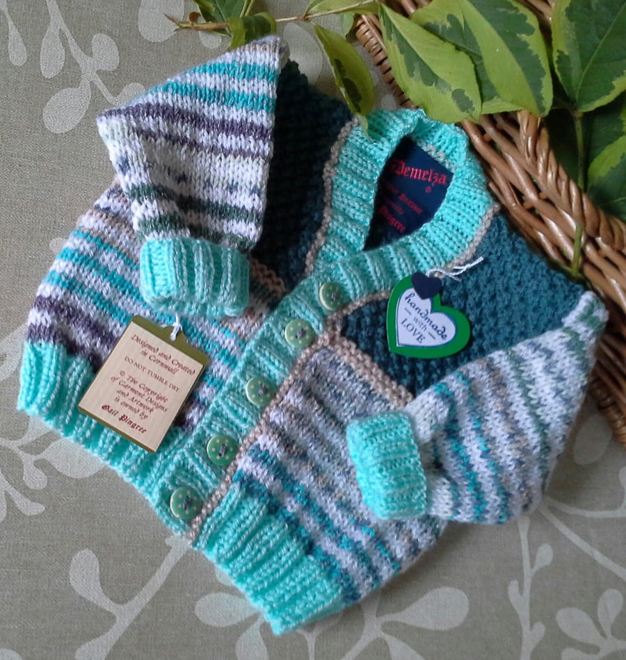 Baby Boys Cardigan 0-6 months size