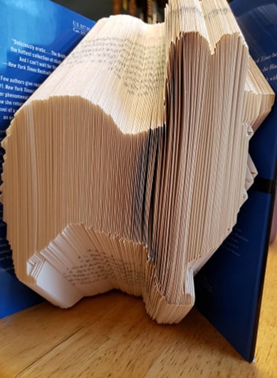 Papillon Dog, MMF Book Folding Pattern - EMAILED PDF PATTERN