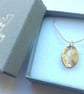 9ct Gold Ormer Shell Inspired Pendants - Image 4
