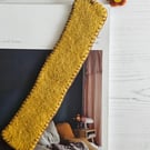 Hand Felted and Embroidered Bookmark