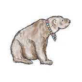 Bear in beads