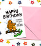 Cute Owl Birthday Card For Mum From Teenage, Infant Daughter, Son - Image 3