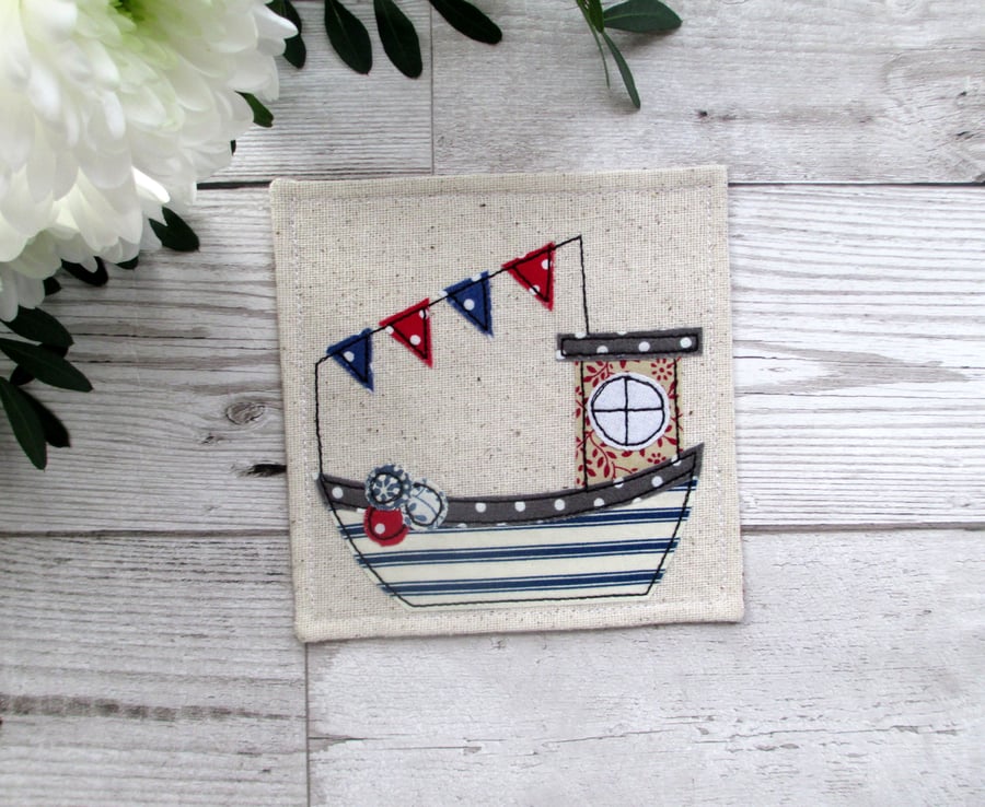 Fishing Boat Coaster