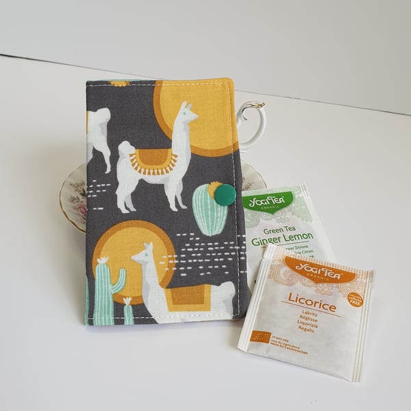 Teabag Wallet, Teabag Holder, Travel Wallet