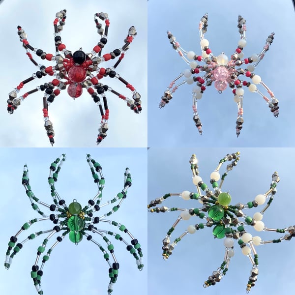 Handcrafted Beaded Spider
