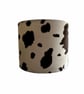 Handmade Animal Print Faux Fur Lampshades Dalmatian Zebra Leopard Cow - Image 2