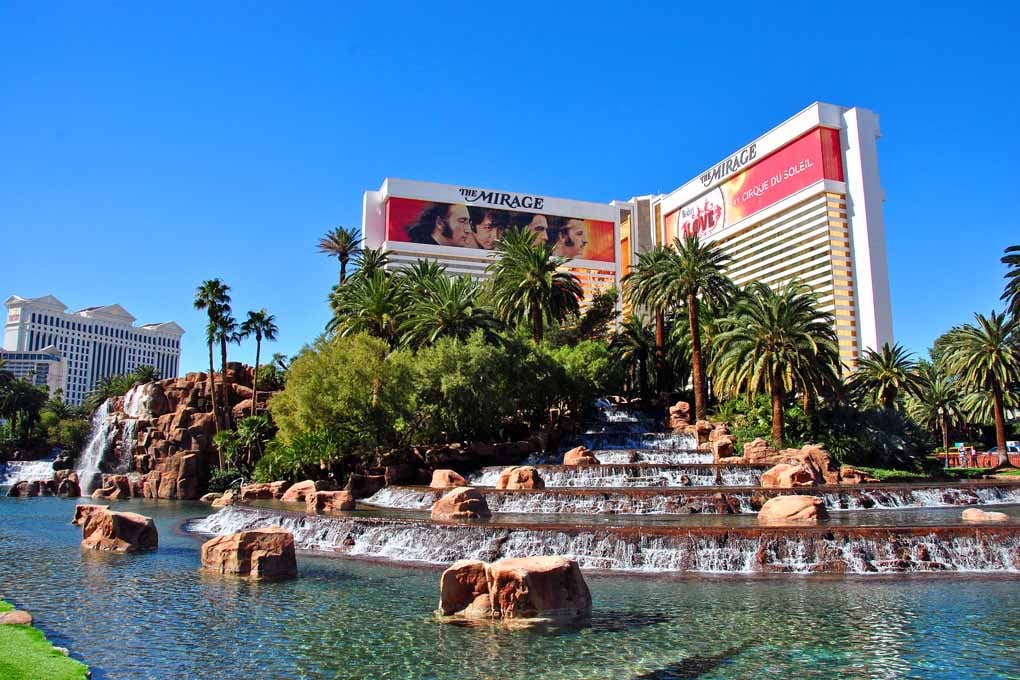 Mirage Hotel Las Vegas America Photograph Print