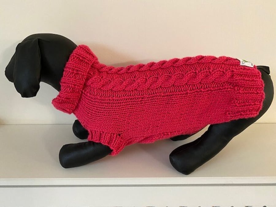 Dog Jumper - Ideal for a Miniature Dachshund or Small Dog